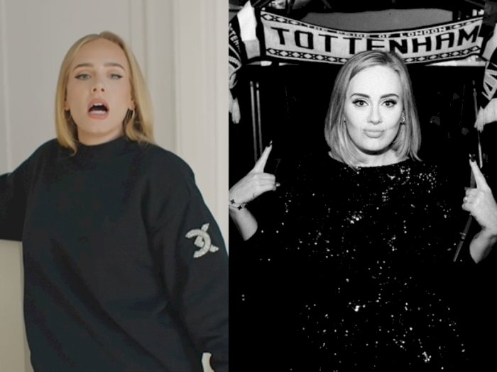 Adele Nyanyi Lagu 'Glory Glory Tottenham', Benarkah Itu Plagiat Lagu Milik MU?