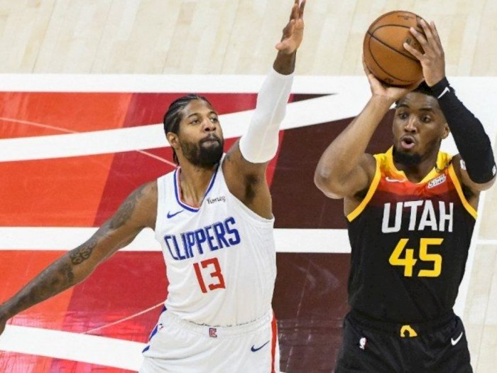 Utah Jazz Tak Terkalahkan di Empat laga Tandang Wilayah Timur