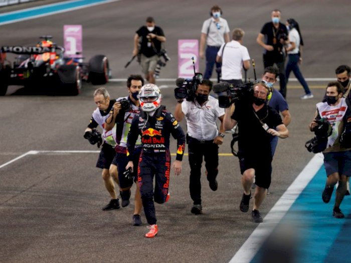 Sirkuit Yas Marina jadi Saksi Bisu, Max Verstappen  Rebut Gelar Juara Dunia F1 GP 2021