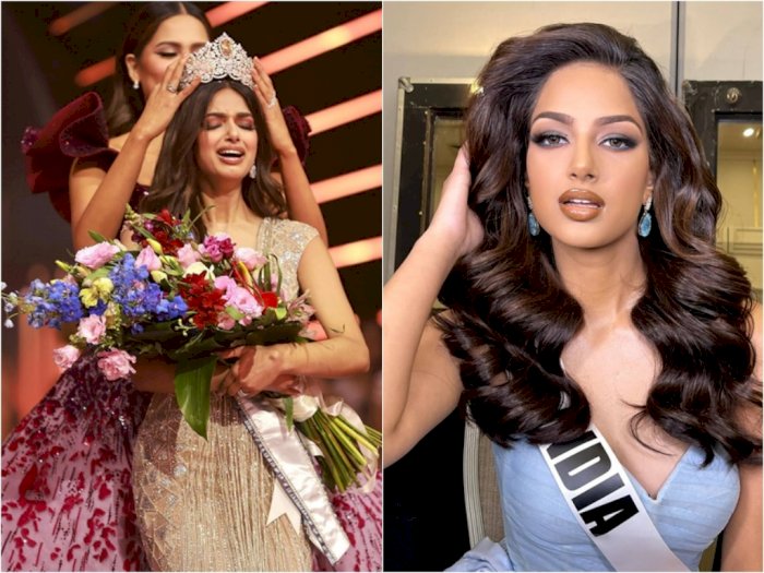 Intip Kecantikan Harnaaz Shandu, Miss Universe 2021 yang Baru Saja Terpilih