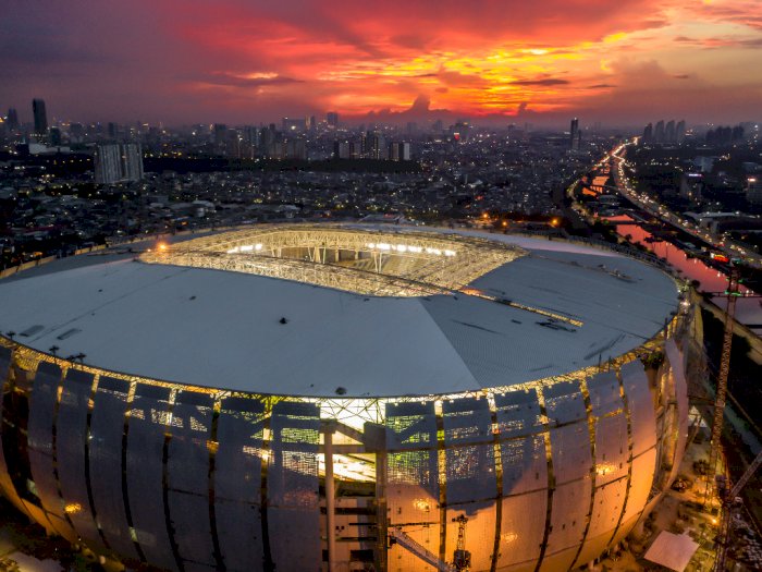Teknologi Pencahayaan Jakarta International Stadium, Berikut Foto-fotonya