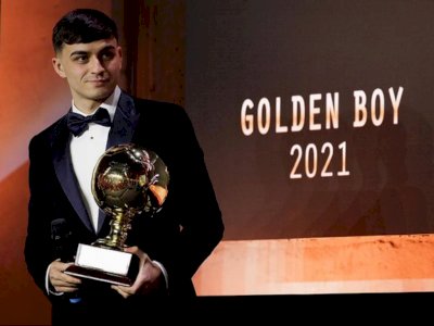 Sabet Penghargaan Golden Boy 2021, Pedri Siap Bawa Barcelona ke Masa Kejayaan Lagi