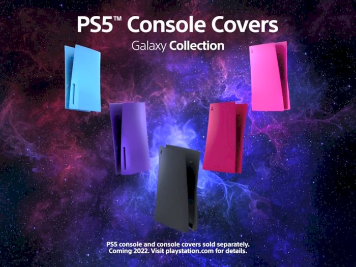Sony Resmi Umumkan Casing PS5 dengan 5 Warna Baru, Siap Dijual di Indonesia Tahun Depan!