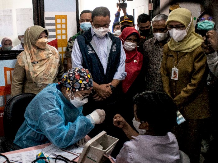 Vaksinasi COVID-19 Untuk Anak di Jakarta, Ini Foto-fotonya