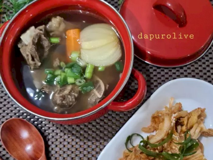 Enaknya Makan Sup Iga Sapi Korea Yang Bisa Dibikin Sendiri di Rumah