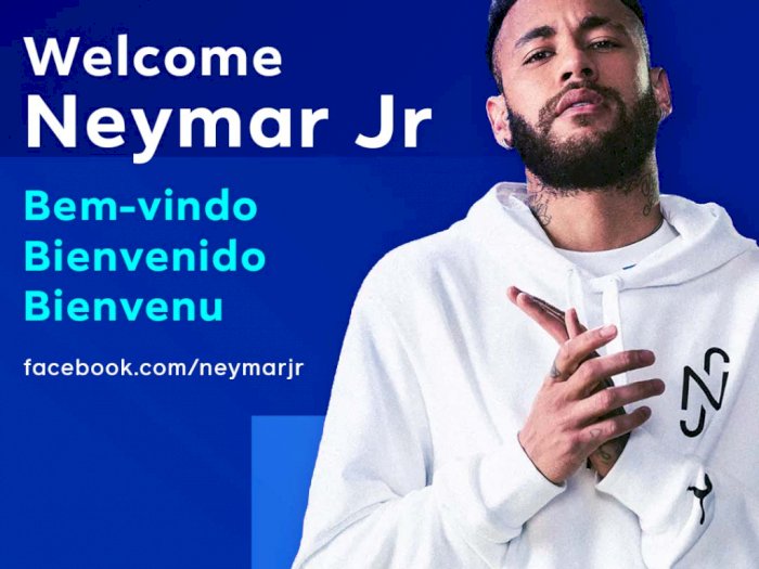 Bintang PSG Neymar Jr. Resmi Gabung dengan Facebook Gaming