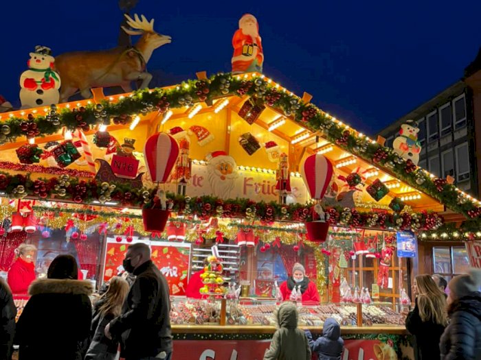 Sempat Ditutup, Pasar Natal Frankfurt Jerman Buka dengan Aturan Ketat