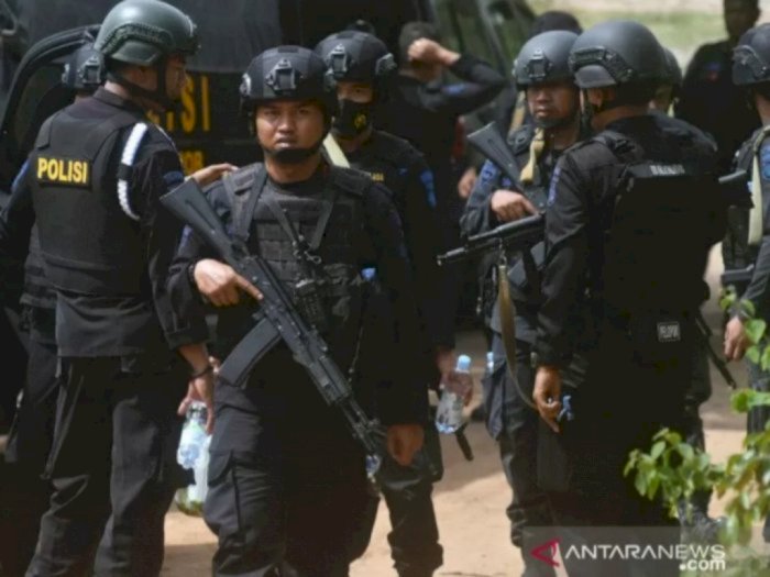 Densus 88 Tangkap 10 Teroris di Pulau Sumatera