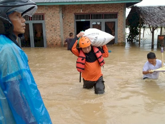 Ratusan Rumah Warga di Pasaman Barat Sumbar Terendam Banjir