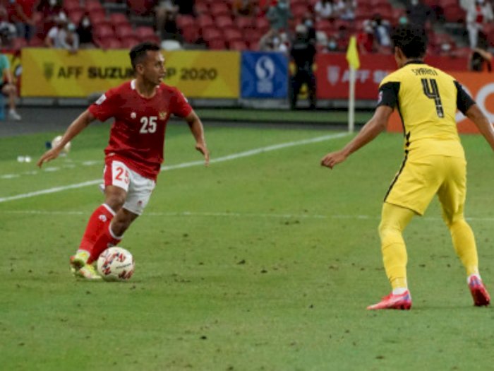 Sumbang 2 Gol Indonesia ke Gawang Malaysia, Irfan Jaya: Bersyukur dan Tetap Rendah Hati