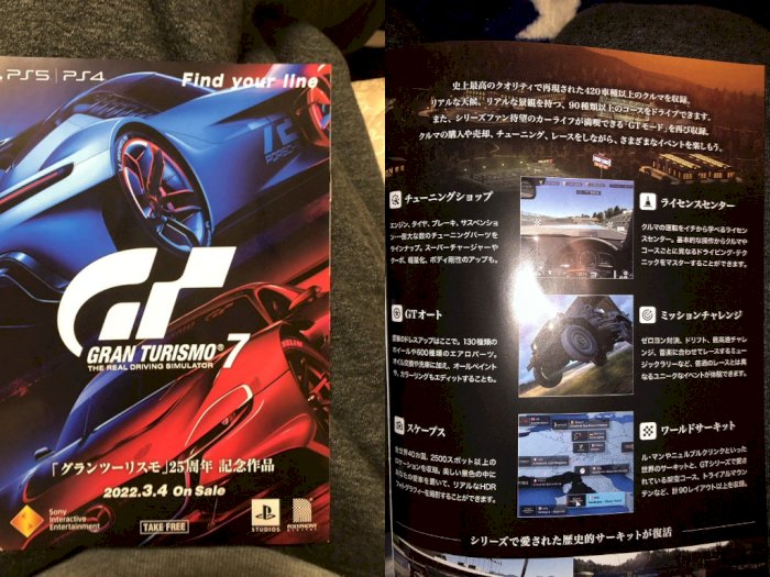 Pamflet di Jepang Rilis Sedikit Detail Tentang Gim Gran Turismo 7!