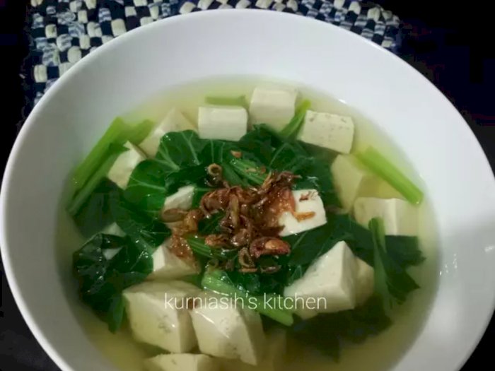 Begini Resep Membuat Sup Tofu dan Sayuran