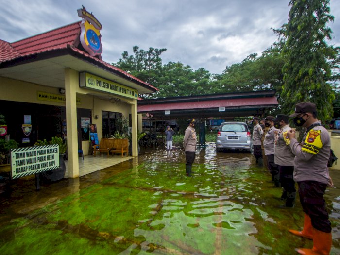 Banjir Luapan Sungai Martapura, Berikut Foto-fotonya