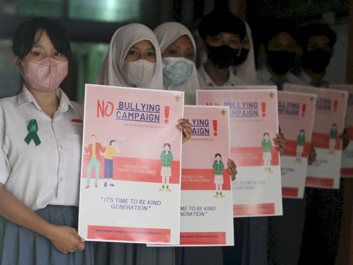 Kampanye Anti Perundungan di Sekolah, Berikut Foto-fotonya