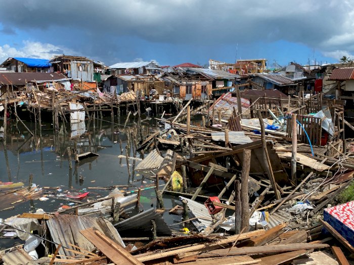 Dampak Topan Rai di Filipina, Berikut Foto-fotonya