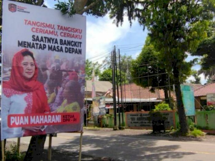 Soal Baliho Puan Maharani di Area Erupsi Semeru, PDIP Beri Penjelasan