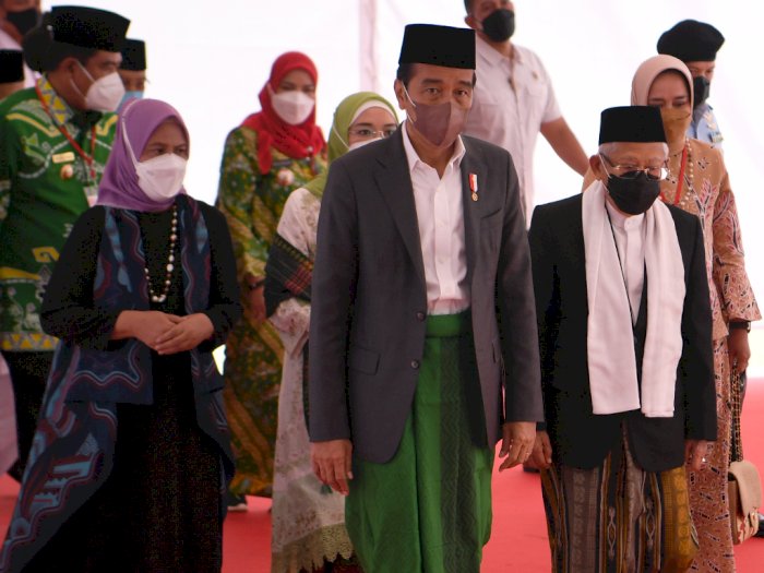 Presiden Jokowi Hadiri Muktamar NU, Ini Foto-fotonya