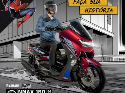 Yamaha Motor Brasil Luncurkan Nmax Edisi Spiderman, Segini Harganya!