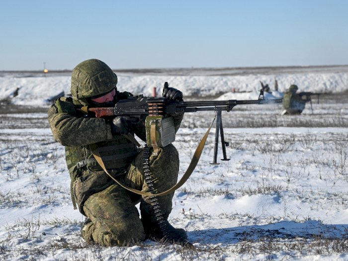 Ratusan Pasukan Terjun Payung Rusia Bakal Latihan di Dekat Perbatasan Ukraina