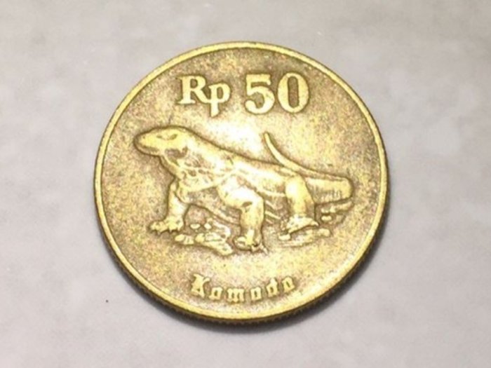 Uang Koin Rp50 Bergambar Komodo Tengah Diincar,  Harganya Sampai Rp2,5 Juta Jika Dijual