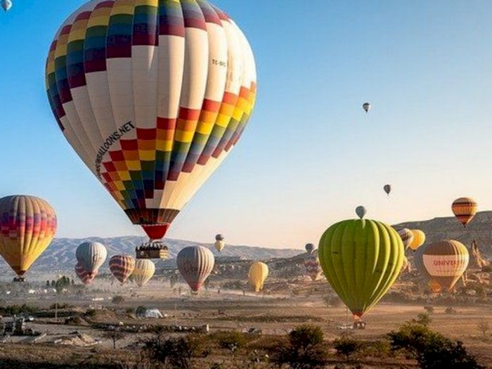 5 Fakta Wisata Balon Udara di Cappadocia yang Trending karena 'Layangan Putus'