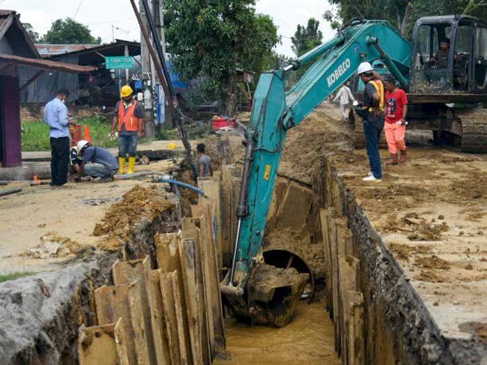 Pembangunan Sistem Penyediaan Air Minum di Sumut, Ini Foto-fotonya