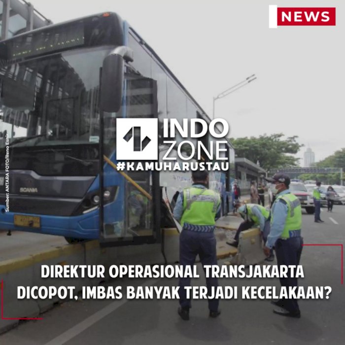 Direktur Operasional Transjakarta Dicopot, Imbas Banyak Terjadi Kecelakaan?