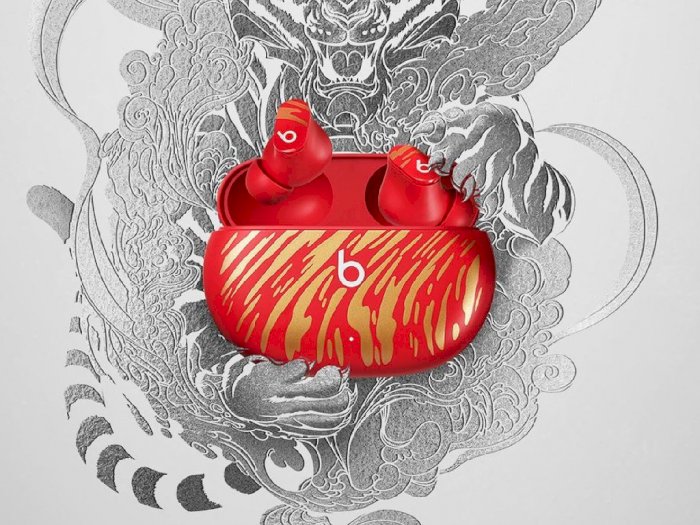 Beats Bakal Luncurkan TWS Studio Buds Edisi Spesial Chinese New Year Bercorak Harimau