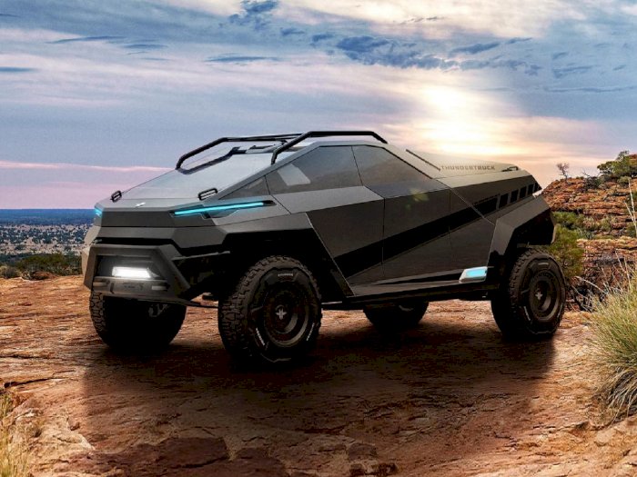 Melihat Konsep Mobil Off-road Listrik ‘Thundertruck’ dengan Desain Futuristik!