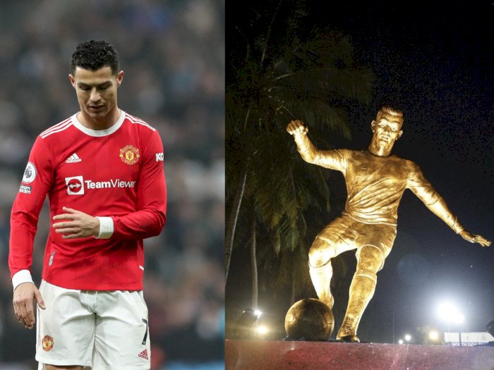 Peresmian Patung Cristiano Ronaldo di India Tuai Kontroversi: Kenapa bukan Pemain Lokal?