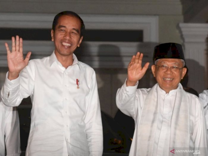 Jokowi Sambut Tahun Baru di Istana Bogor, Wapres Ma’ruf Gelar Istighosah Bareng Keluarga