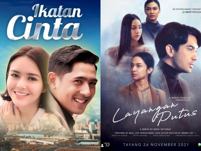 3 Serial Indonesia yang Jadi Sorotan di 2021, dari 'Ikatan Cinta' sampai 'Layangan Putus'