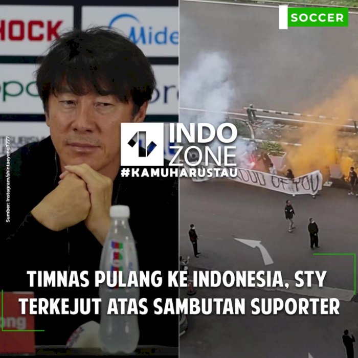 Timnas Pulang ke Indonesia, STY Terkejut atas Sambutan Suporter