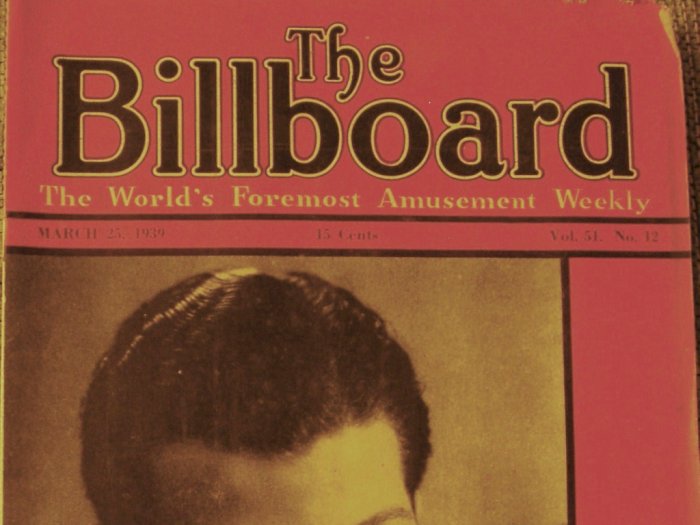 4 Januari 1936: Billboard Terbitkan Chart Musik Pop Pertamanya