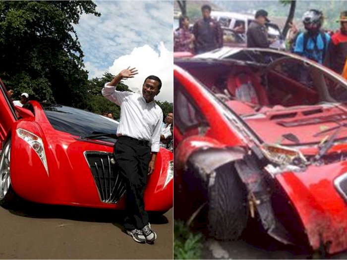 Mengingat Kembali Kecelakaan Mobil Listrik Dahlan Iskan 5 Januari 2013, Ini Kronologinya