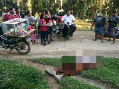 Warga Sergai Heboh, Ditemukan Mayat Tergeletak di Pinggir Jalan