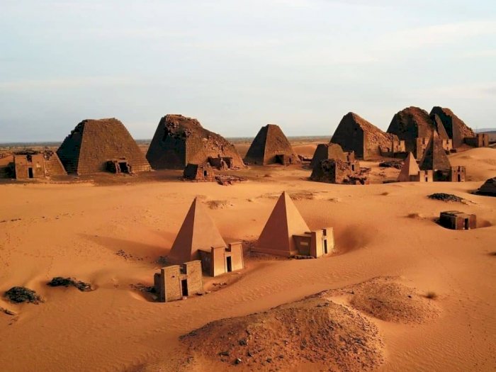 Mengenal Piramida Nubia di Sudan, Situs Monumental Terunik di Dunia dari Kerajaan Kush 