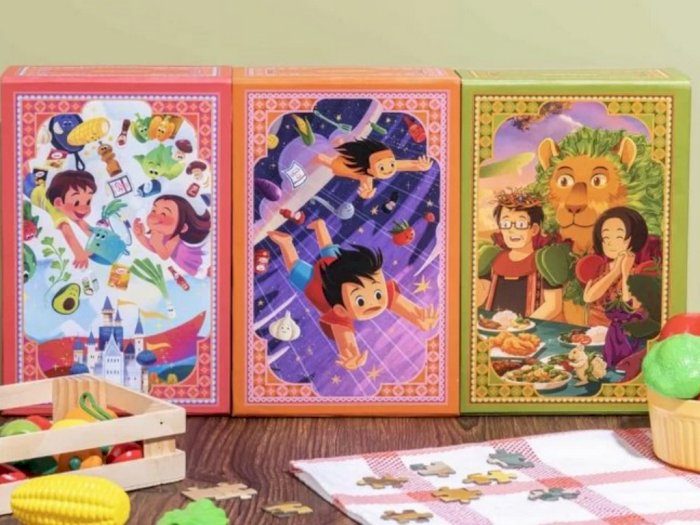Berbagi Kebahagian, Ilustrator Indonesia Digandeng Sasa Hadirkan Mainan Puzzle Interaktif