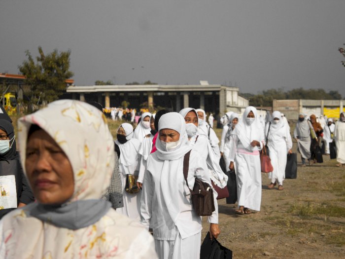 Kemenag Lepas 419 Jemaah Umrah: Patuhi Prokes, Jaga Kepercayaan Pemerintah Indonesia