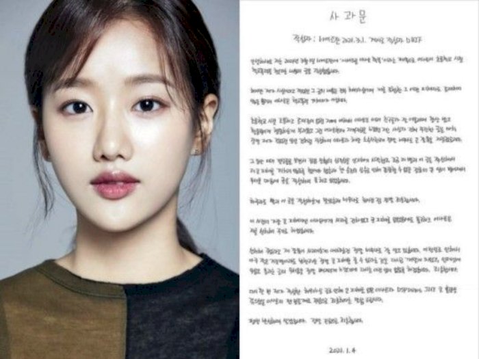 Lee Naeun April Batalkan Tuntutan Usai Orang yang Tuduh Bullying Palsu Tulus Minta Maaf