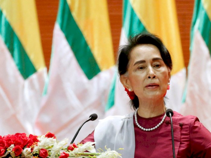 Miliki Walkie-talkie, Aung San Suu Kyi Dijatuhkan 4 Tahun Penjara