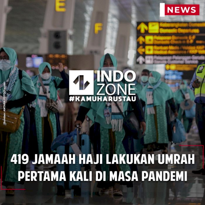 419 Jamaah Haji Lakukan Umrah Pertama Kali di Masa Pandemi