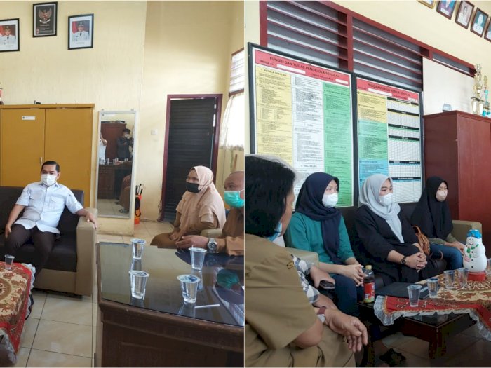 Oknum Guru Kerap Hina Siswa Miskin,  Wakil Ketua DPRD Medan Menyambangi SMPN 28