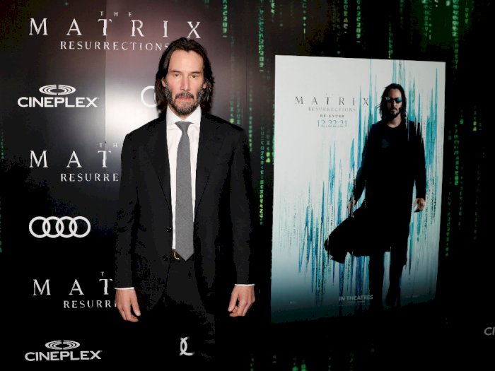 Keanu Reeves Traktir Rekan Kerjanya Menonton Pemutaran Perdana 'The Matrix Resurrections'