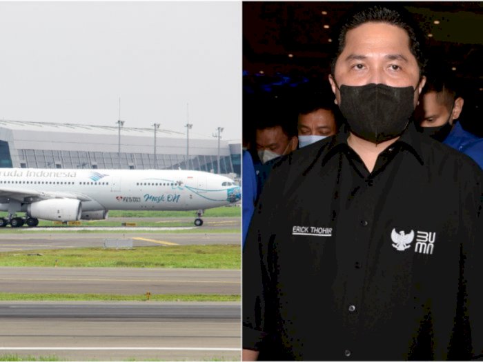 Erick Thohir ke Kejagung, Serahkan Bukti Dugaan Korupsi Pesawat Garuda