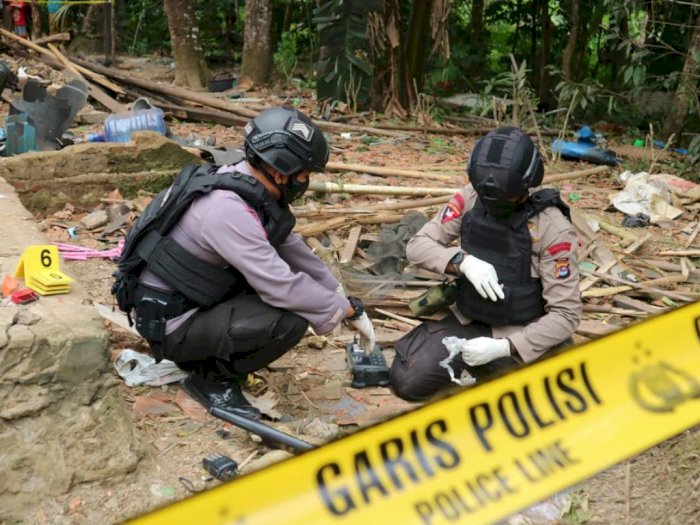 Polda Banten Ungkap Ledakan yang Tewaskan Tukang Ojek Berasal dari Bahan Bom Ikan