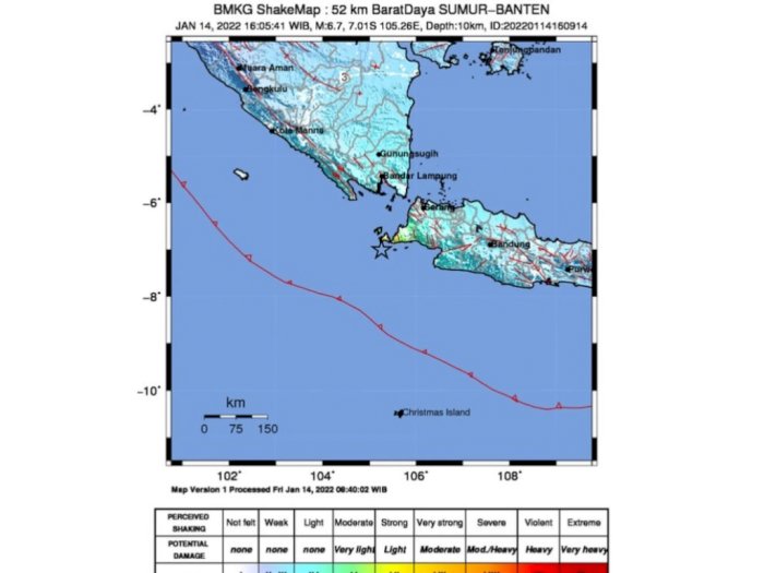Breaking News: Gempa M 6,7 Guncang Banten, Terasa Hingga ke Jakarta