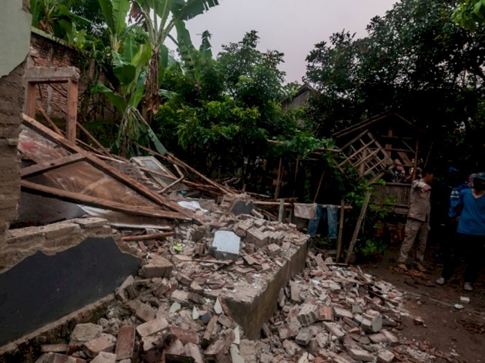 Ribuan Rumah Alami Kerusakan Gara-gara Gempa Banten
