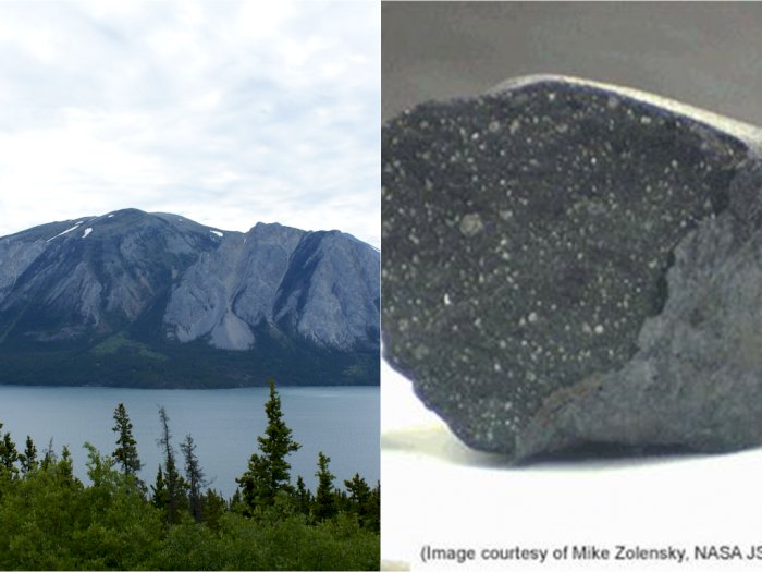 Momen Meteorit Jatuh di Danau Tagish Kanada 18 Januari 2000, Ada Suara Ledakan Kuat