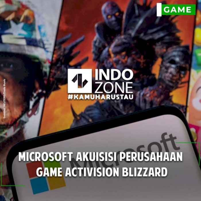Microsoft Akuisisi Perusahaan Game Activision Blizzard